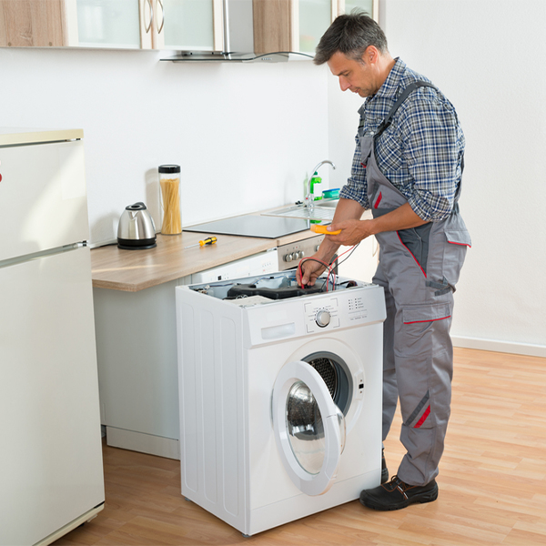 can you walk me through the steps of troubleshooting my washer issue in Prairieville MI